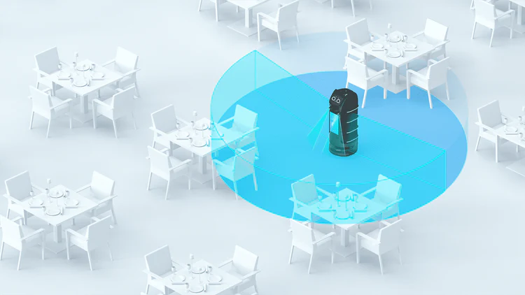 Pudu BellaBot Pro 1 Front view camera