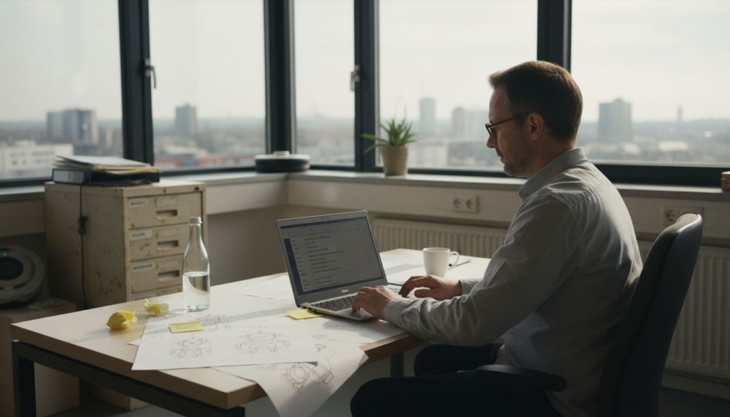 Der Facility Manager überprüft, ob der Einsatz von Reinigungsrobotern sinnvoll ist.